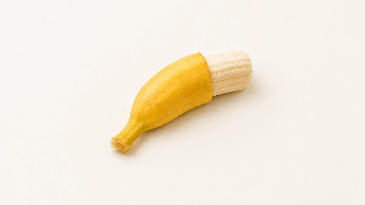 Banana for babies (18 months old): Whole banana