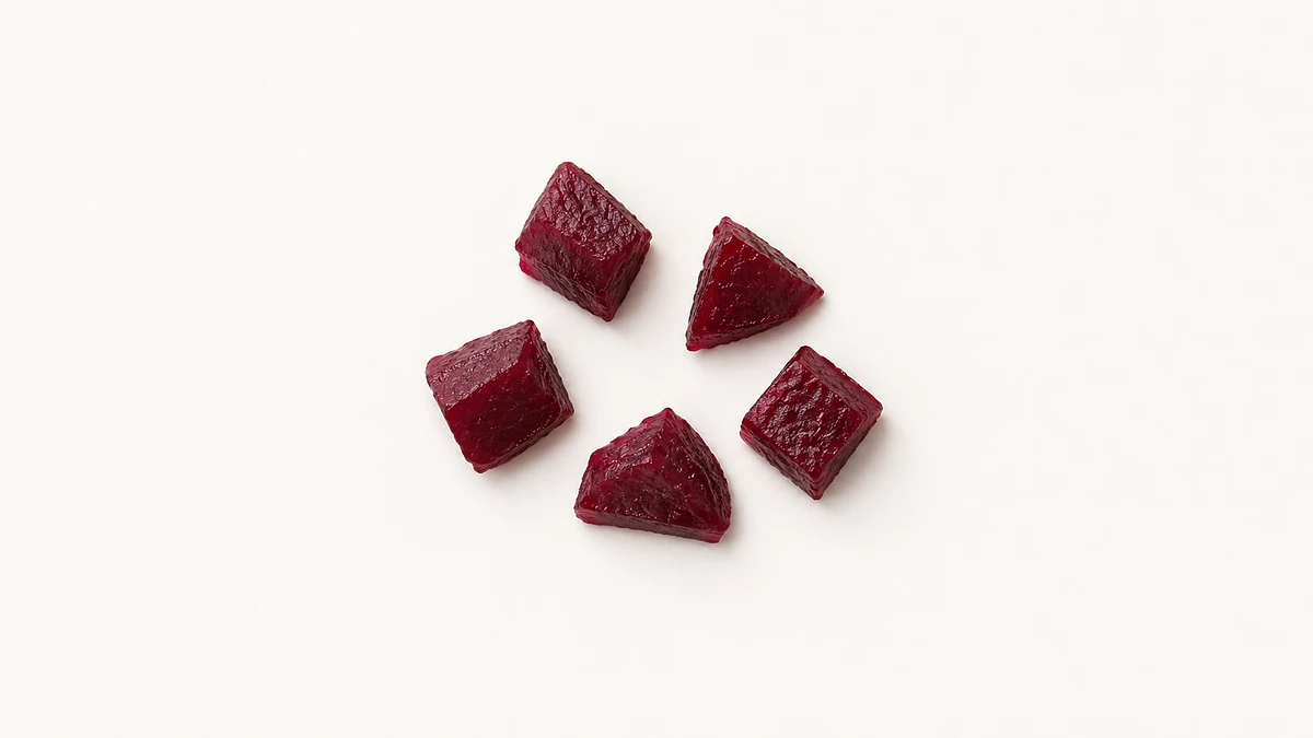 Beet for babies (9 months old): Small soft pieces