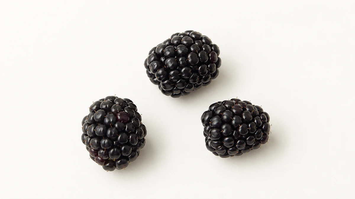 Blackberry for babies (24 months): Whole berries