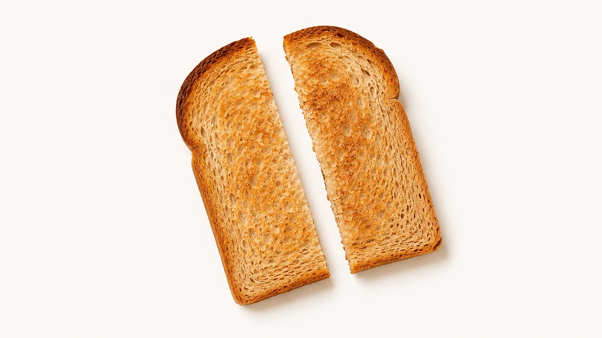 Bread for babies (12 months old): Strips, halves, or quarters of a slice