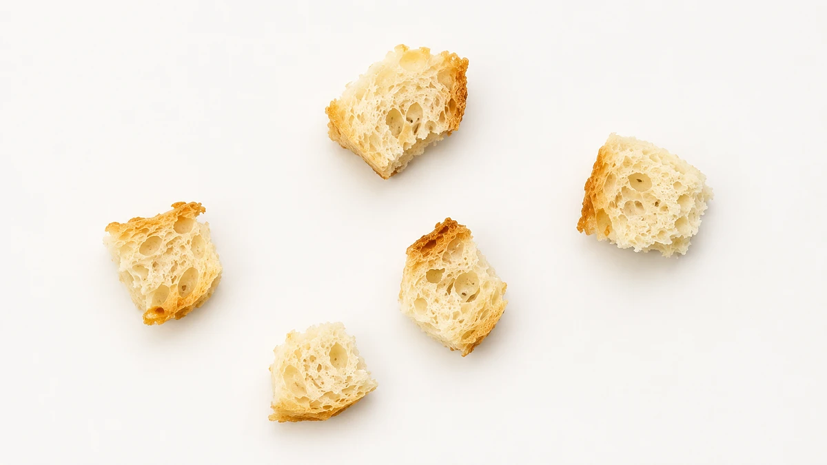 Bread for babies (9 months old): Bite-sized pieces or toasted strips