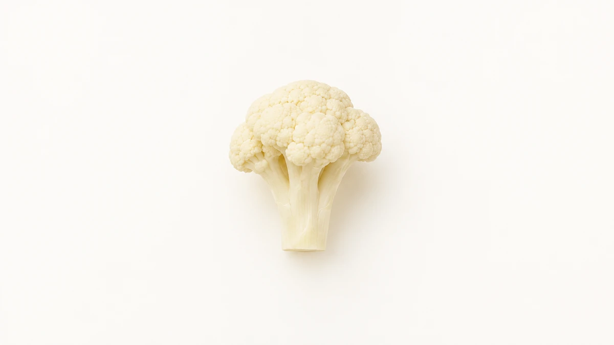 Cauliflower for babies (6 months old): Large soft floret or smooth mash