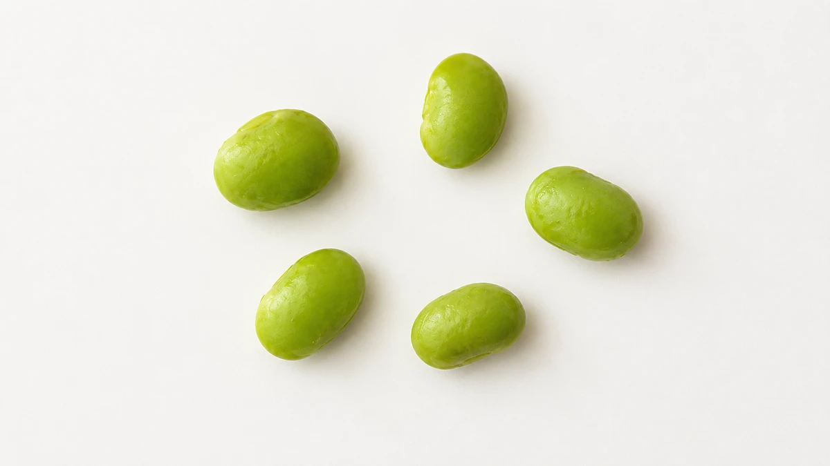 Edamame for babies (18 months old): Whole soft beans, or flattened