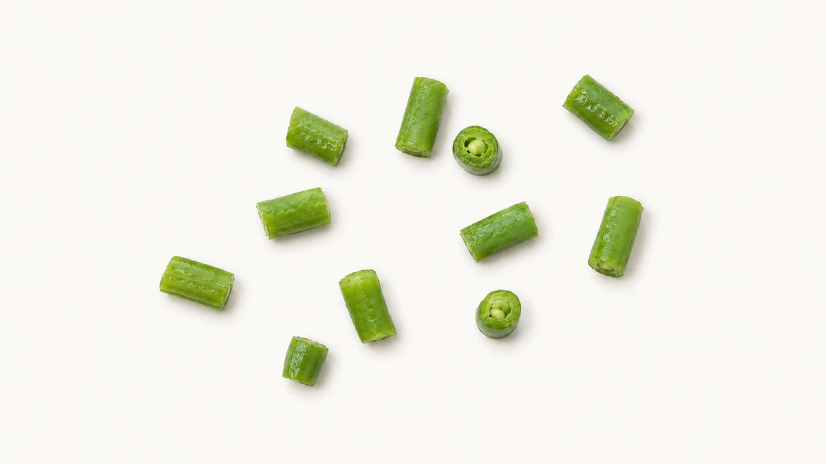 Green Beans for babies (9 months old): Small soft pieces