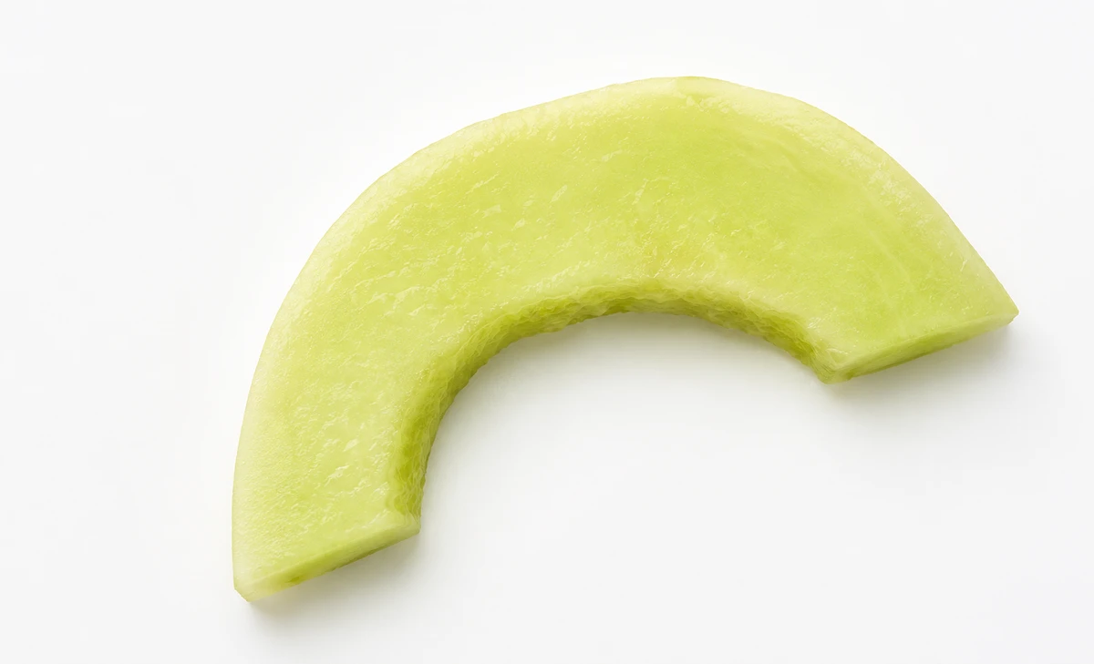 Honeydew Melon for babies (6 months old): Large soft spear, seeds removed