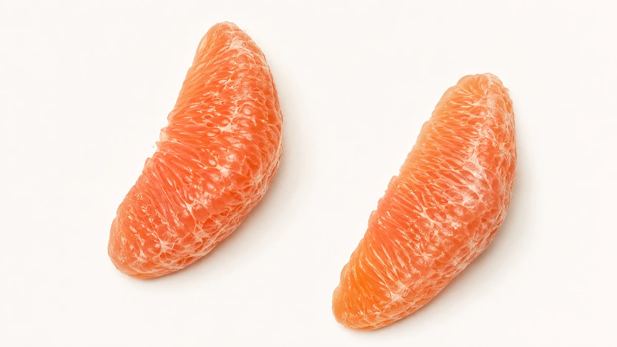 Orange for babies (18 months old): Whole or halved segments