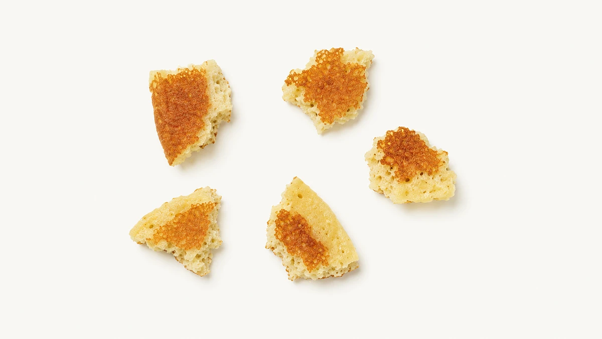 Pancakes for babies (9 months old): Bite-sized pieces