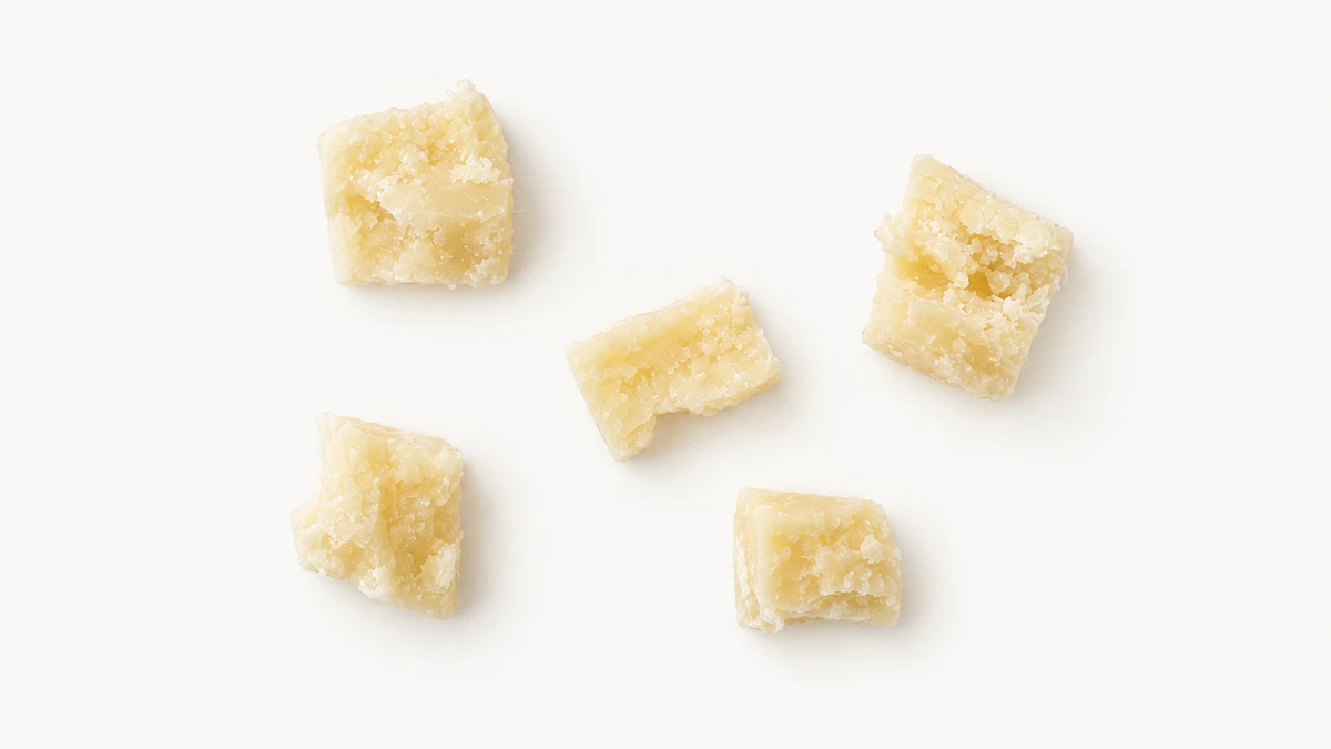 Parmesan for babies (24 months old): Small pieces