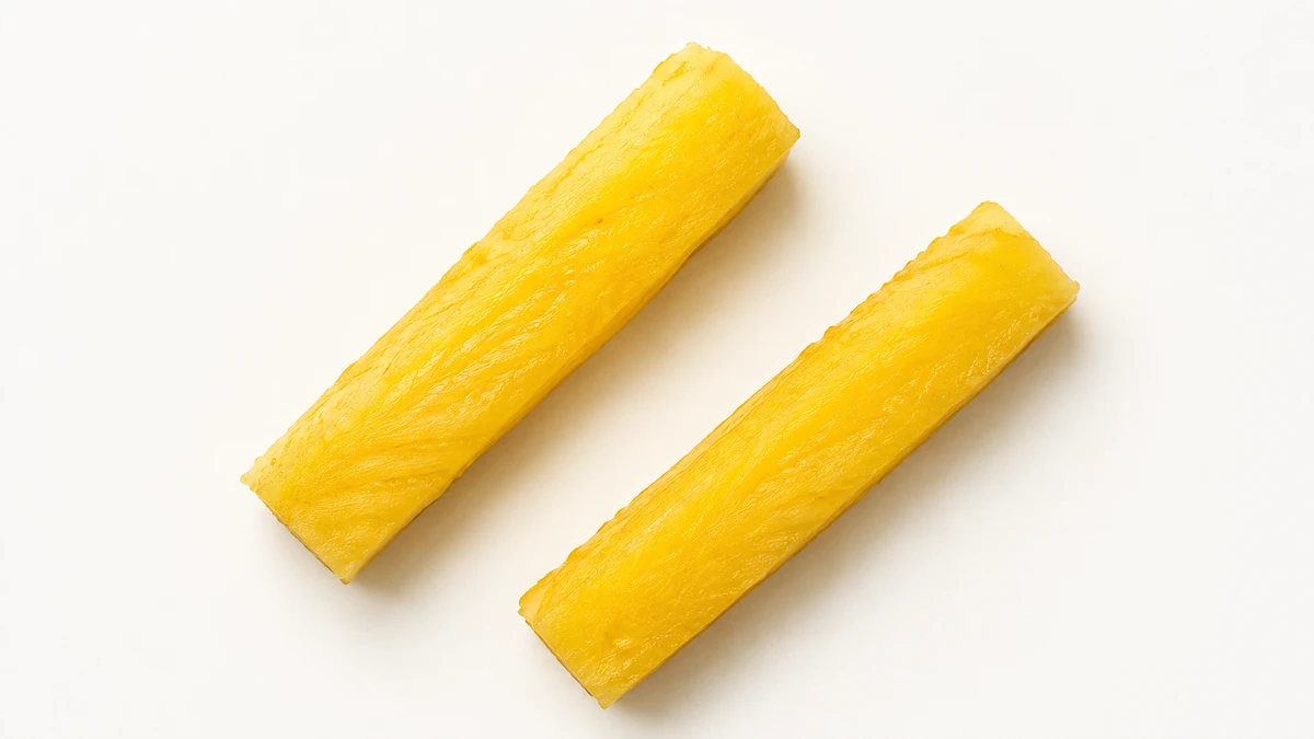 Pineapple for babies (6 months old): Large thin spear