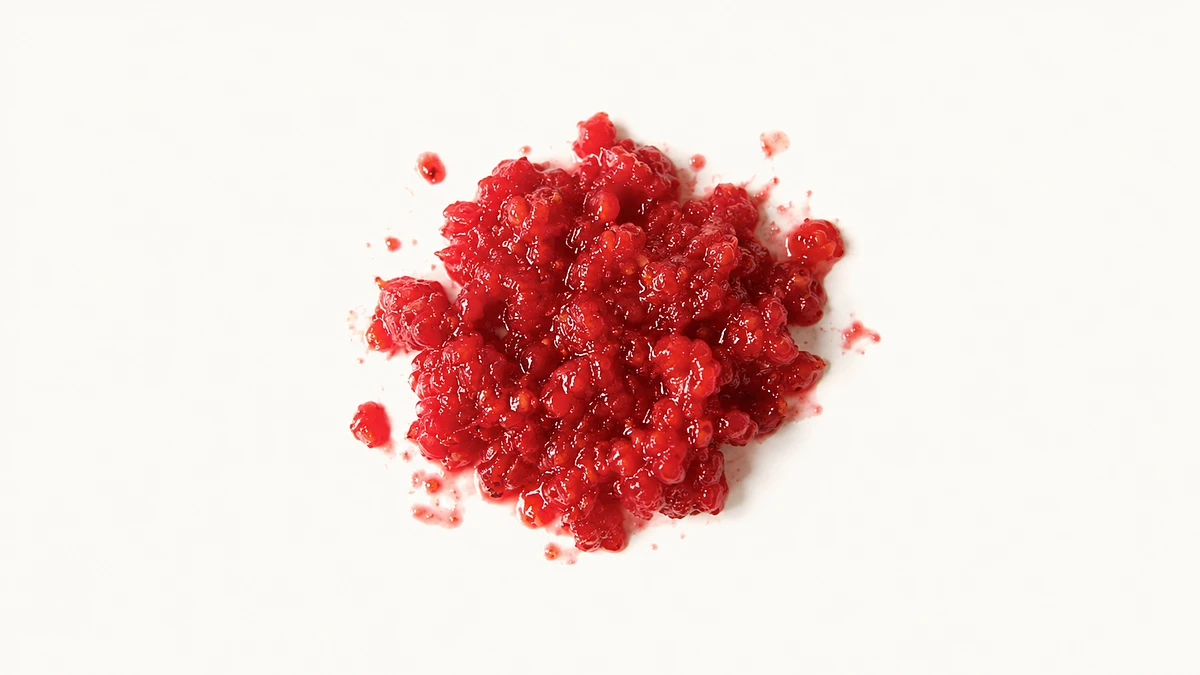 Raspberry for babies (6 months old): Whole soft berry, or mashed into soft food