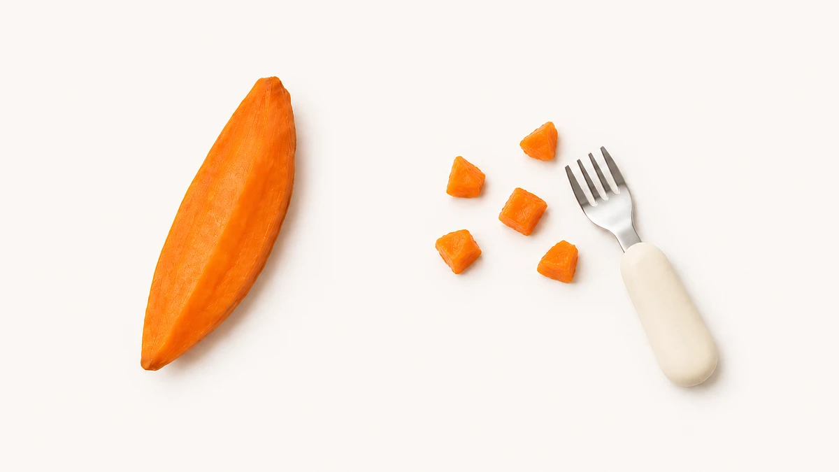 Sweet Potato for babies (12 months old): Any style