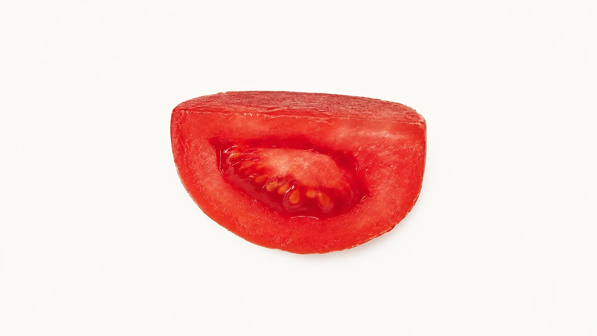 Tomato for babies (6 months old): Large soft wedge