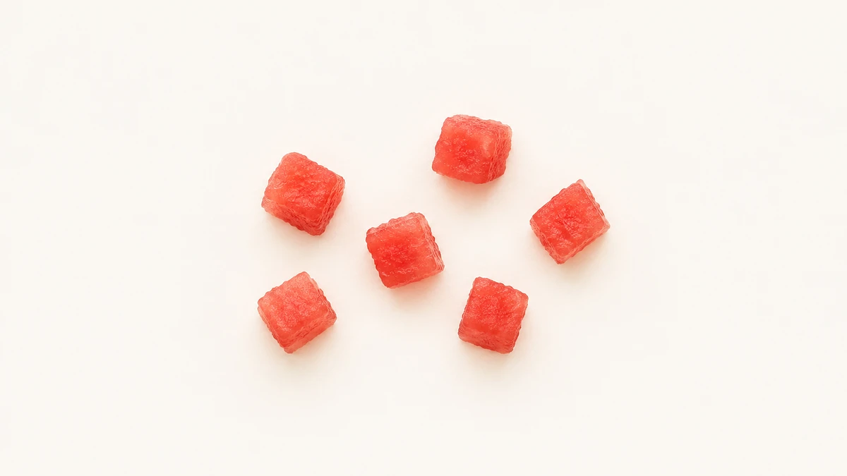 Watermelon for babies (9 months old): Smaller soft pieces or strips